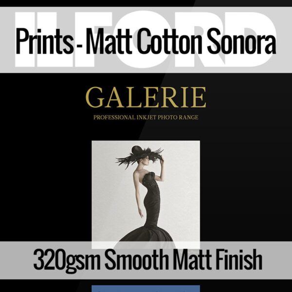 Prints - Ilford Smooth Cotton Sonora 320gsm